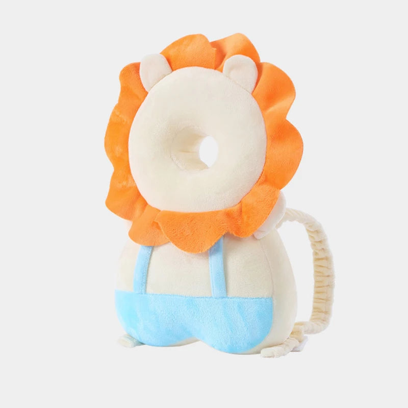 Baby Head Protection Backpack Pillow Toddler Head Safety Pad Cushion Anti-Fall Head Protection Pillow Highly Elastic Breathable