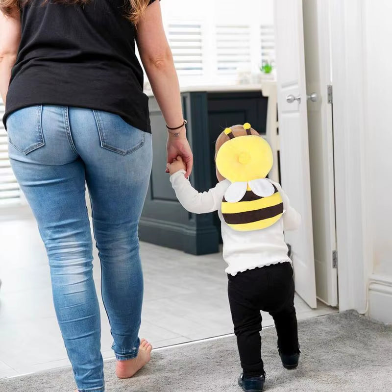 Baby Backpack Head Protection Pillow Head Protector Backpack Fall Protection Adjustable Head Back Guard Newborn Head Protection
