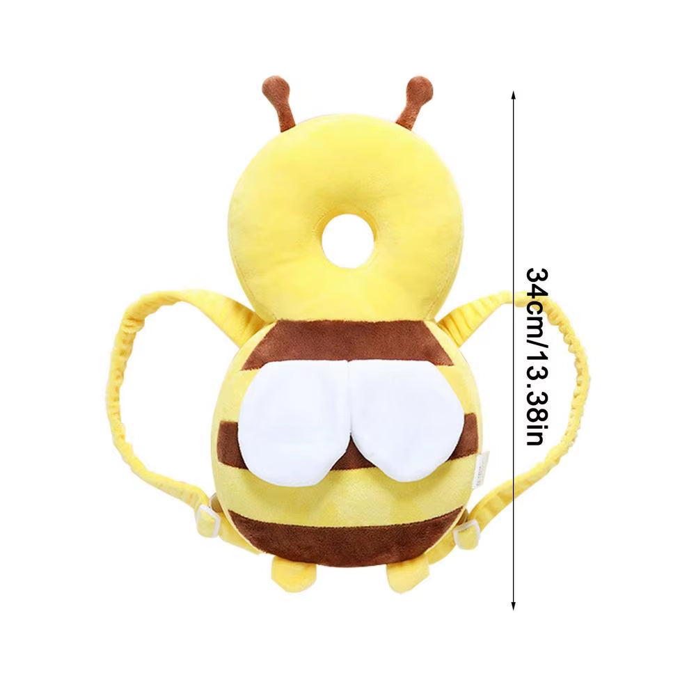 Baby Backpack Head Protection Pillow Head Protector Backpack Fall Protection Adjustable Head Back Guard Newborn Head Protection